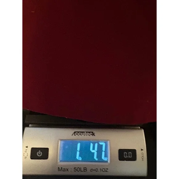 FIGS Women Scrub Set Casma Top LARGE Yola Pants MEDIUM Burgundy Maroon - Picture 9 of 9